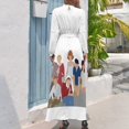 thumbnail image 3 of Vestido largo de la Isla de Gilligan, ropa de mujer, ropa de fiesta, vestido estilo coreano, 3 of 5