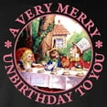 thumbnail image 3 of CafePress - A Very Merry Unbirthday To You Long Sleeve Dark T - Long Sleeve Dark T-Shirt, 3 of 4