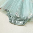 thumbnail image 6 of Okbabeha Baby Girl Summer Clothes Newborn Romper Tulle Tutu Dress Cute Toddler Birthday Dresses Infant Photoshoot Outfit, 6 of 7