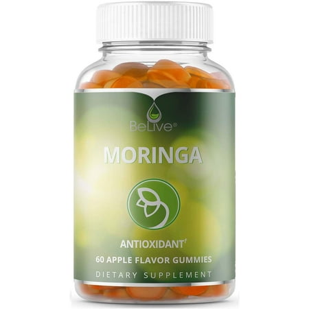 BeLive Moringa gummies, 60 ct