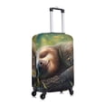 thumbnail image 3 of Fotbe Daisy Sleeping Sloth Luggage Cover Protector,Suitcase Protector,Scratch and Dirt Resistant,Fits 18-32 Inch Luggage-X-Large, 3 of 9