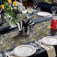thumbnail image 6 of Lilixerw Table Runner, Sequin Glitter Foil Metallic Thin Mesh Table Runner Roll,Table Decorations,for Event Party Wedding Birthday Party Christmas, 6 of 7