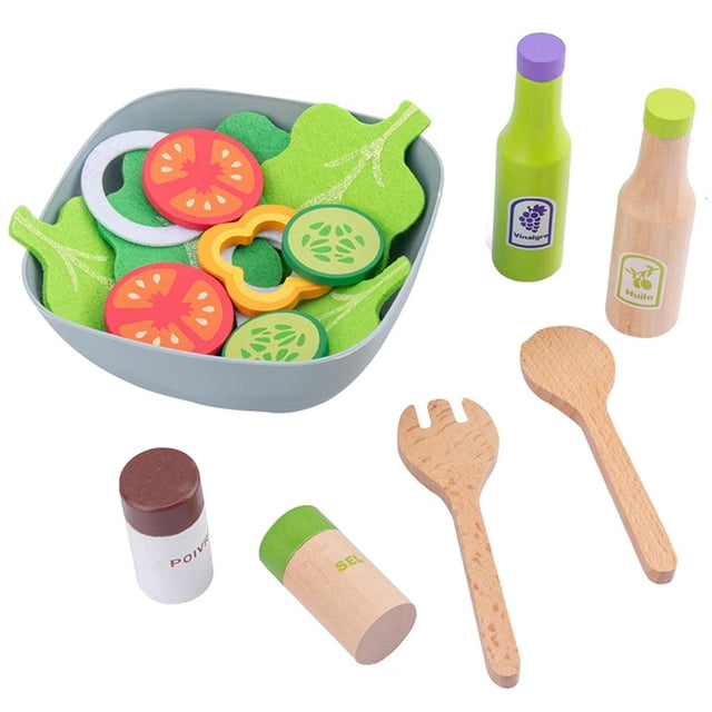Vogacara Juguete de cocina de DIY, juego de simulación, juego de modelo, corte de frutas y verduras, juguetes educativos, regalo para niños y Juguetes Educativos Numero 3 Vogacara FN003487-03