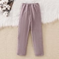 thumbnail image 6 of KPOPLK Kids Toddler Boy Two Piece Pajamas Sleepwear Pjs Set Long Sleeve Solid Crewneck Cotton Top Warm Pants Fall Boy Jammies,Size 3-4 Years, 6 of 9