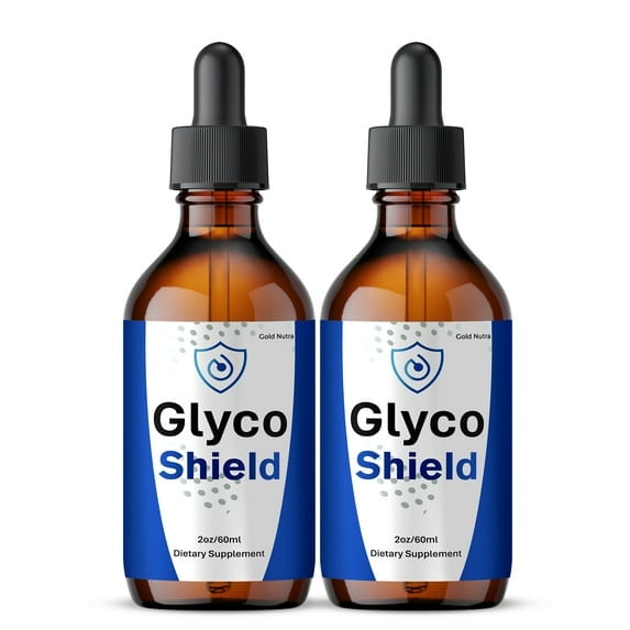 Glyco Shield Drops, GlycoShield All Natural Supplement, Maximum Strength Formula, Liquid Extract 2 Months Supply (2 Pack)