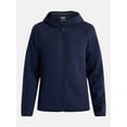 thumbnail image 6 of Athletic Works Men's Fusion Knit Full Zip Hoodie Jacket, Sizes XS-3XLT, 6 of 6