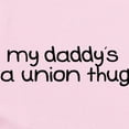 thumbnail image 2 of CafePress - My Daddy Is A Union Thug Infant Bodysuit - Baby Light Bodysuit, Size Newborn - 24 Months, 2 of 4