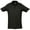 Black, variant on SOLS Mens Spring II Short Sleeve Heavyweight Polo Shirt