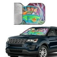 thumbnail image 6 of Scooby Doo Car Windshield Sunshades, Front Windshield Sun Shade, Hardened Sun Visor Shield Cover, Foldable Reflector For Car Truck Suv, Keeps Your Vehicle Cool, 6 of 8