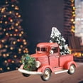 thumbnail image 4 of Decoración de Navidad Colcomx camión rojo 21x11x16cm, 4 of 7
