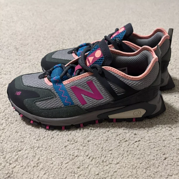 New Balance X-Racer Marblehead Exuberant Pink Men’s Size 7.5 Sneaker Shoe Trails