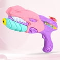 thumbnail image 2 of FEOLGEHLY Cartoon Dinosaurs Water Gun, Retractable Water Blasters, Water Guns For Adults, Super Soaker Water Gun Long Range, ABS Plastic, for Beach Days, Pool Parties, Backyard Water Wars (Pink), 2 of 5