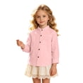 thumbnail image 5 of Boys Long Sleeve Shirts Classic Collared Button Down Fashion Uniform Shirts School Clothes Size 3-4 Years, 5 of 8