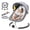 Dark Gray, variant on SACVON Baby Swing with Bluetooth Music and Remote Control, 5 Adjustable Settings, Portable, Suitable for Indoor and Outdoor Use, Gray