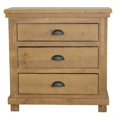 thumbnail image 2 of Progressive Furniture Willow 3 Drawer Wood Nightstand in Distressed Pine Tan, 2 of 4