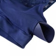 thumbnail image 6 of Prettyui Blue Deep V Neck Lace Bras For Women Push Up Padded Brassiere Seamless Comfortable Breathable Fitness Gym Bra, 6 of 8