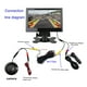 thumbnail image 2 of Monitor Coche Universal 7 Pulgadas Monitor Coche Pantalla HD Estacionamiento (sin Cámara), 2 of 9