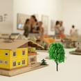 thumbnail image 4 of UPOUART 1Pack Model Tree Green Plastic High Realism Architectural Model Accessories for DIY Projects Landscape Design, 4 of 8