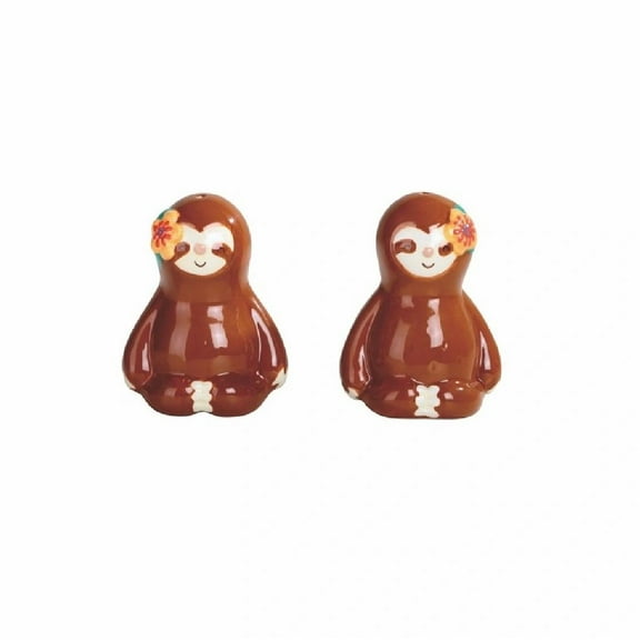 FC Design 3"H Sloth Salt and Pepper Shaker Set