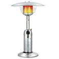 thumbnail image 1 of Costway 13,000BTU Portable Tabletop Patio Heater Stainless Steel Standing Propane Heater, 1 of 10