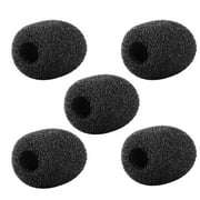 Movo F1/8 Acoustic Foam Lavalier Microphone Windscreens - Fits Mic Capsules 4mm Diameter X 11mm Length (5 Pack)