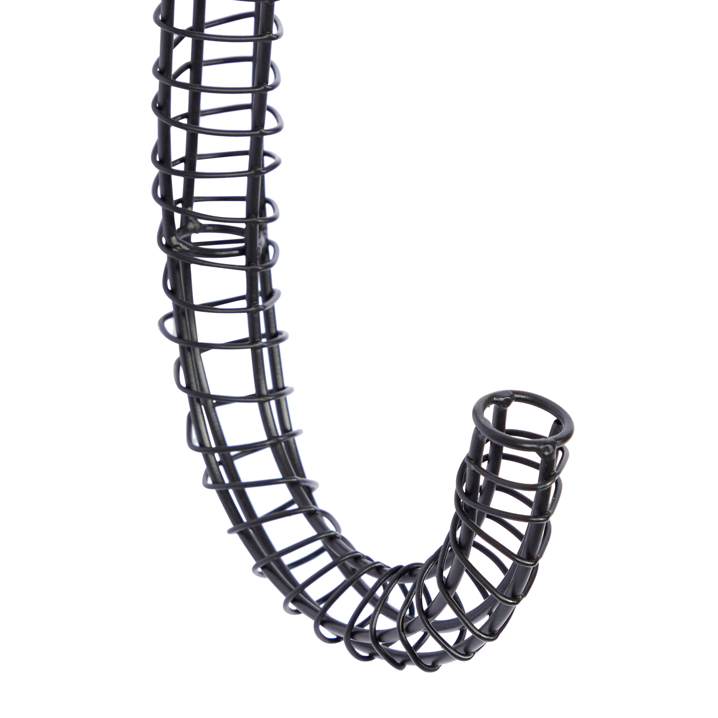 DecMode Indoor Black Metal Industrial Elephant Wall Decor