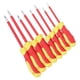 thumbnail image 2 of Kit de destornilladores de 8 piezas, juego de herramientas de mantenimiento aislado resistente a la presión métrica para electricista, 2 of 8