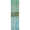 thumbnail image 2 of Addison Rugs Chantille Indoor/Outdoor Transitional Abstract Teal Washable Runner Rug, 2'3" x 7'6", 2 of 6