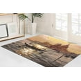 thumbnail image 4 of Home Decor Rug, Small Rugs, Customs Rugs, Wedding Rugs, View Rug, Non-Slip Carpet Rug, Old Venice Rugs, Bedroom Rug, Italy Rug, Bath Rugs, 2.6'x5' - 80x150 cm, 4 of 9