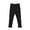 Black, variant on Girls Ruffle Leggings Stretchy Slim Fit Girls Elastic Wasist Leggings (Black 3-4 Years)