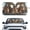 Classic Cool Dogs, variant on XYZCANDO Classic Cool Dogs Blocks 99% Heat Windshield Sun Shade for Universal Car Windshield Foldable UV-Blocking Car Front Window Covers
