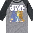 thumbnail image 3 of Star Wars - Easter Logo - Toddler And Youth Raglan, 3 of 5