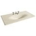 thumbnail image 2 of Kohler Iron/Impressions 43'' Cast Iron One-Piece Surface and Integrated Bathroom Sink, 2 of 2