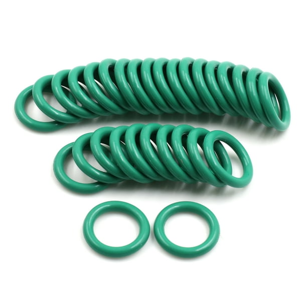30pcs Green Universal Rubber ORing Seal Gasket for Auto Car 22mm x 3
