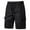 Black, variant on Xinhuaya Mens Slim Fit Cargo Shorts Multi Pockets Short Pants Summer Clothes