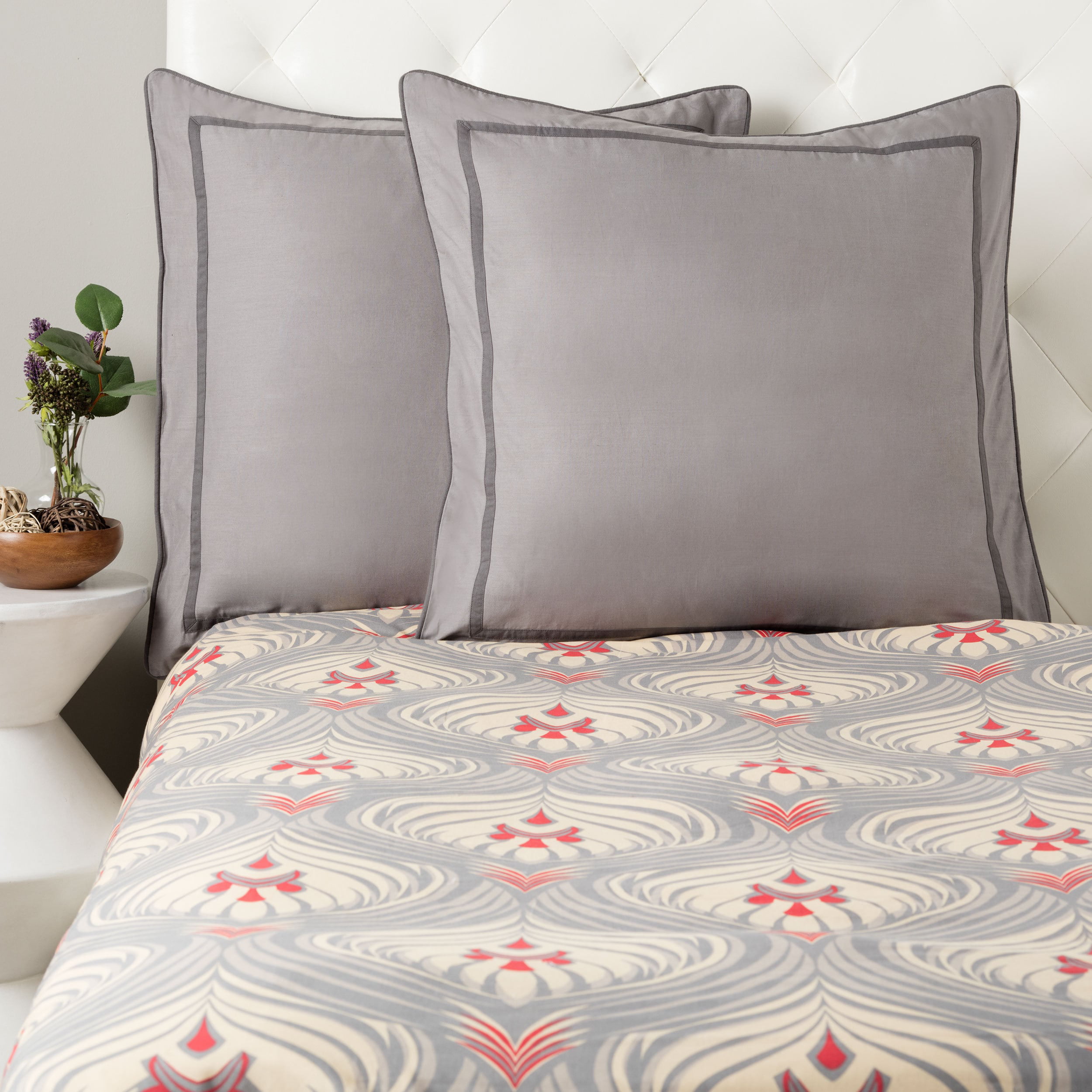 Anthology Kendall Standard Pillow Sham in Oatmeal 