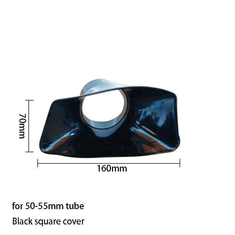 OD 50mm exhaust hoods For Ventilation Extractor Fans Duct Fan Air