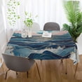thumbnail image 5 of Yayeee Tablecloths for Rectangular Tables 54 x 54 inch Party Table Cover, Rolling Waves, 5 of 6
