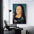 thumbnail image 3 of Fernando Botero Mona Lisa Paintings Wall Art Poster Gifts Canvas Painting Poster Wall Art Decorative Picture Prints Modern Decor 16x24inch(40x60cm), 3 of 6