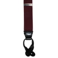 thumbnail image 3 of CTM  Elastic Button End Dress Suspenders with Silver Hardware (Men Big & Tall), 3 of 3