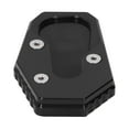 thumbnail image 4 of KIMISS Motorcycle Side Stand Base Extension Enlarger, 4.05 X 2.56 X 0.59 Inches Aviod-Slip CNC Aluminum Alloy Kickstand Pad Support Fit For R1200RT 2014-2018, 4 of 8