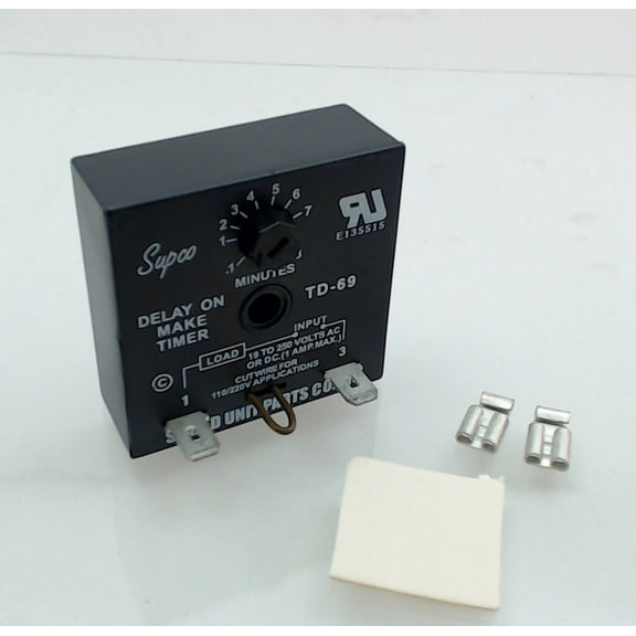 TD69, Time Delay Break, Compressor Protector 19-250 VAC by Supco