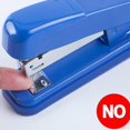 thumbnail image 5 of Ergonomic 20-sheet Desktop Stapler, Black, 5 of 5