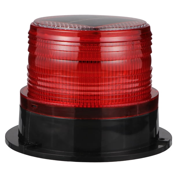EeaseMX Luz de emergencia, luces LED estroboscópicas giratorias, luz de advertencia intermitente, luz solar