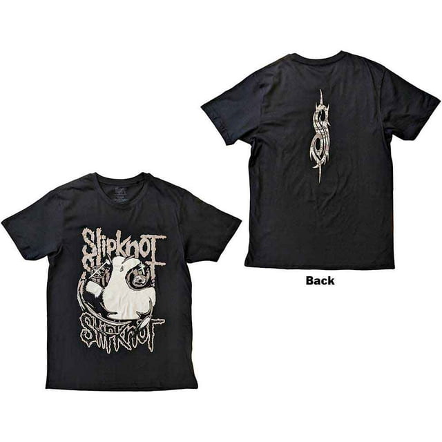 Slipknot Unisex T-Shirt Maggot (Back Print)