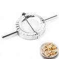 thumbnail image 5 of Molde para empanadillas, tartas, pantuflas, etc., acero inoxidable, plateado, 5 of 5