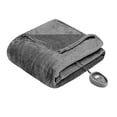 thumbnail image 3 of Beautyrest Elect Electric Blanket with Two 20 Heat Level Setting Controllers Twin Grey, 3 of 5