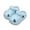 01_Blue, variant on Platform Clogs Kids Unisex Slip Water Play Sandals with Breathable Holes for Beach Pool Outdoor Activities Girls Slippers 4-12Y 01_Blue,3-4 Years