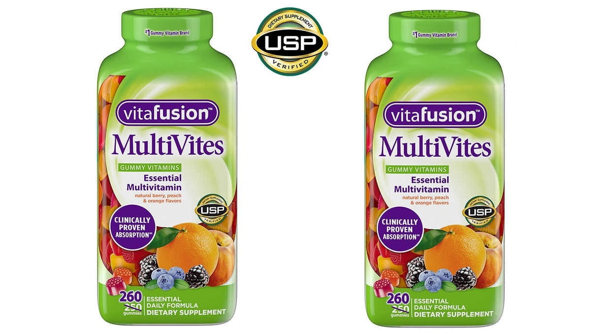 Vitafusion MultiVites Gummy Vitamins 260 Gummies (PACK OF 2)