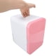 thumbnail image 5 of Mini Refrigerador, Enchufe Rosa De EE. UU., 110 V, Almacenamiento Ordenado, Refrigerador Portátil, Calentador, Doble Propósito, Ahorro De Energía Para El Hogar Y El Automóvil EOTVIA Mini Fridge, 5 of 8